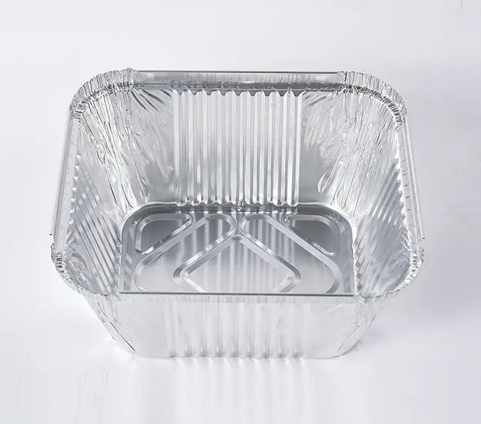 Avantajele utilizării recipientelor pentru alimente din folie de aluminiu pătrată șifonată