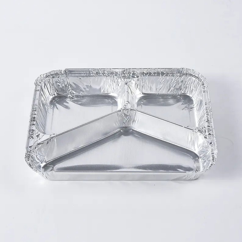 În ce aspecte Containerul alimentar din folie de aluminiu șifonată în formă prezintă o rigiditate mai puternică?